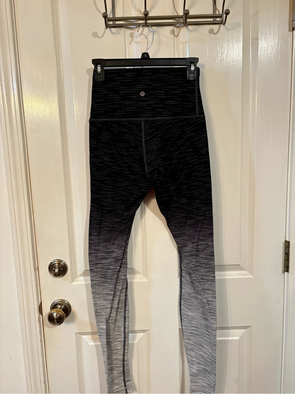 lululemon athletica Black to Gray Ombre High-Rise Leggings
